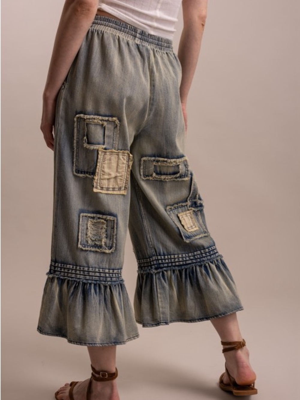 Little Darlin’ Patchwork Denim - Picture 2 of 3